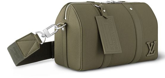 Louis Vuitton City Keepall in Khaki — view 2
