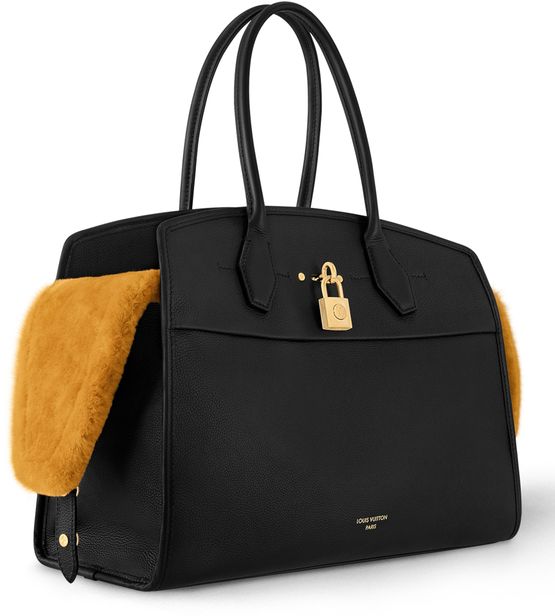 Louis Vuitton City Steamer Soft GM in Black — view 2