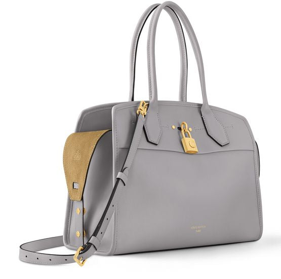 Louis Vuitton City Steamer Soft MM in Grey — view 2