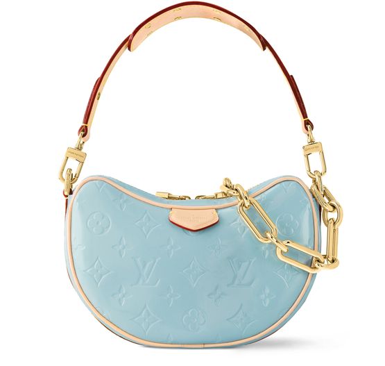 Louis Vuitton Croissant PM in Turquoise — view 1