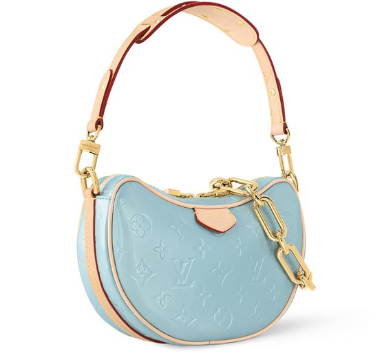 Louis Vuitton Croissant PM in Turquoise — view 2