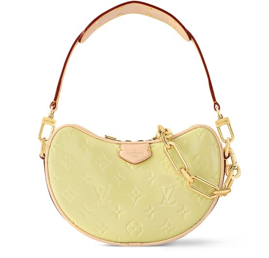 Louis Vuitton Croissant PM in Yellow — view 1