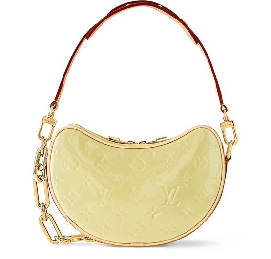 Louis Vuitton Croissant PM in Yellow — view 3