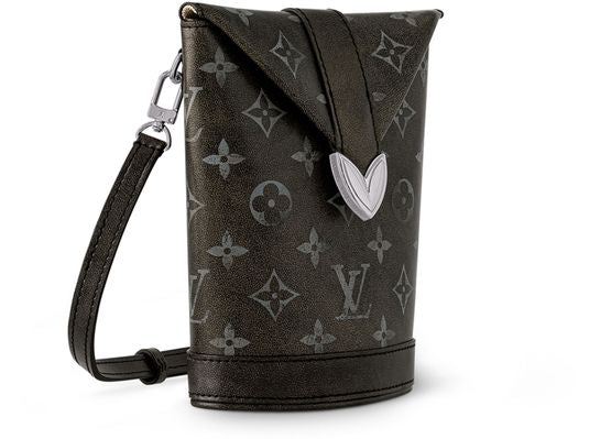 Louis Vuitton Envelope Pouch in Black — view 2
