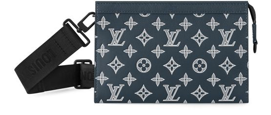 Louis Vuitton Gaston Wearable Wallet in Black — view 1