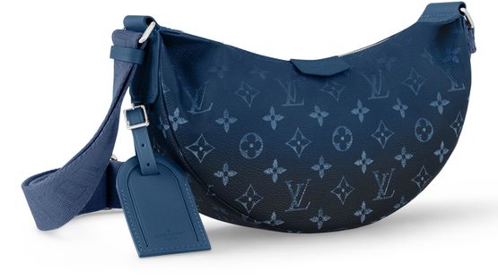 Louis Vuitton Hamac Bag PM in Dark Blue — view 2