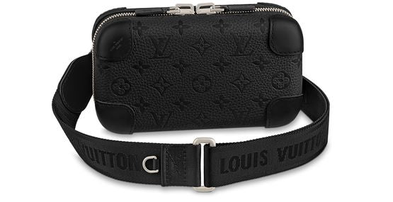 Louis Vuitton Horizon Clutch in Noir — view 1
