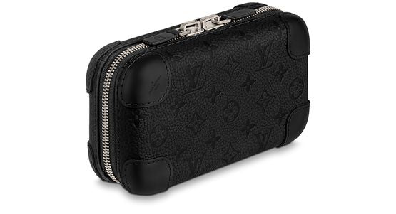 Louis Vuitton Horizon Clutch in Noir — view 2