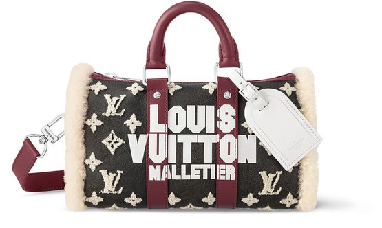 Louis Vuitton Keepall Bandouliere 25 in Brown — view 1