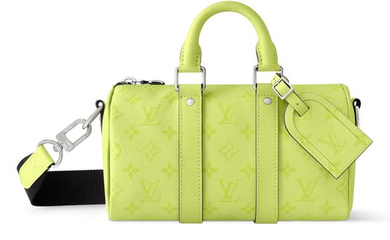 Louis Vuitton Keepall Bandoulière 25 in Yellow — view 1