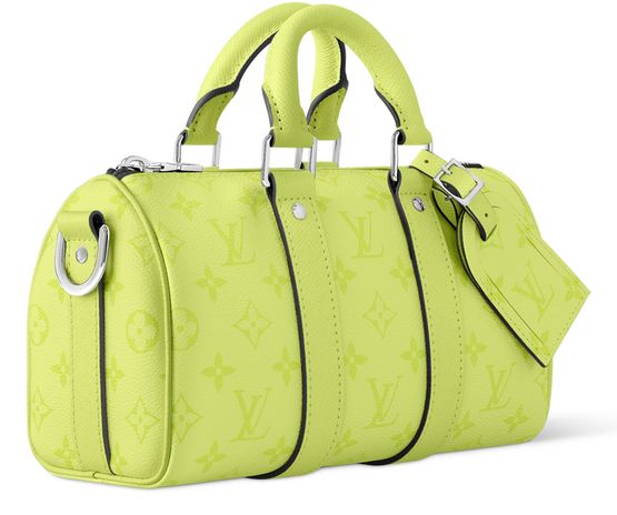 Louis Vuitton Keepall Bandoulière 25 in Yellow — view 2