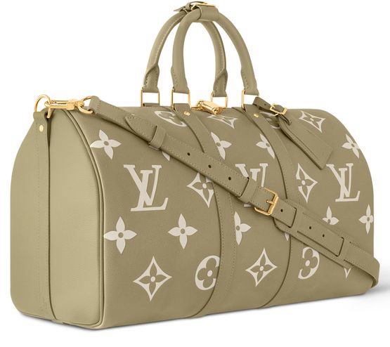 Louis Vuitton Keepall Bandoulière 45 in Green — view 2