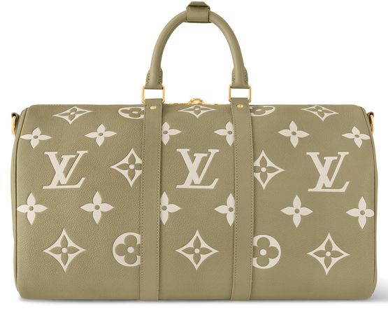 Louis Vuitton Keepall Bandoulière 45 in Green — view 3