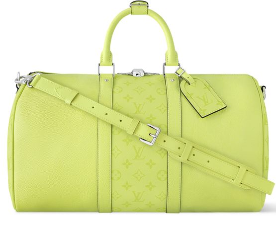 Louis Vuitton Keepall Bandoulière 45 in Yellow — view 1