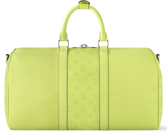 Louis Vuitton Keepall Bandoulière 45 in Yellow — view 3