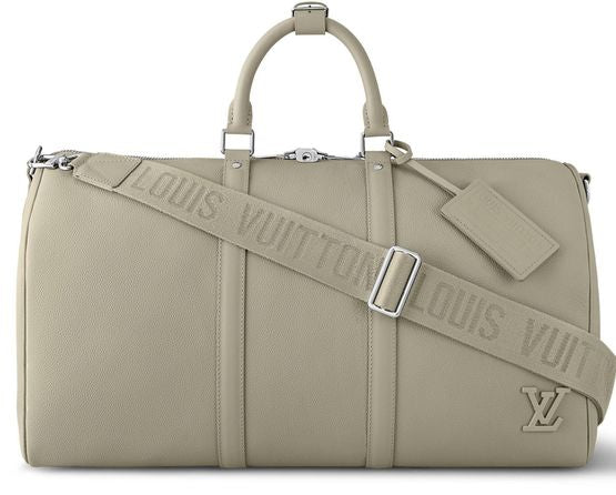 Louis Vuitton Keepall Bandoulière 50 in Beige — view 1