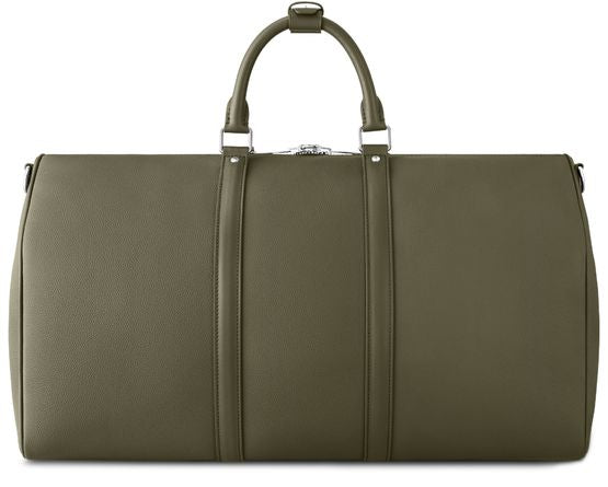 Louis Vuitton Keepall Bandoulière 50 in Khaki — view 3