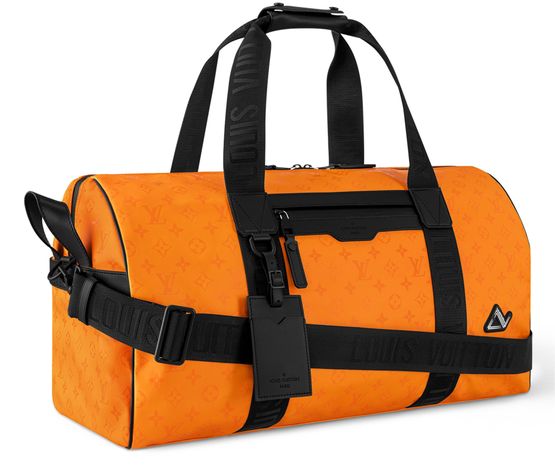 Louis Vuitton Keepall Sport in Orange — view 2