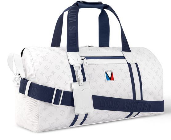Louis Vuitton Keepall Sport in White — view 2