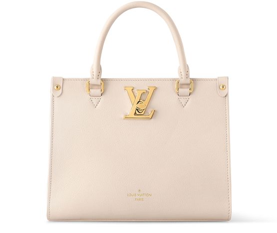 Louis Vuitton Lock & Go in Beige — view 1