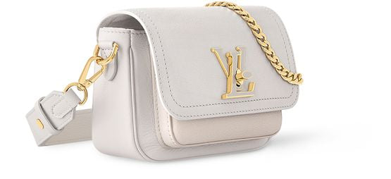 Louis Vuitton LockMe Tender in White — view 2