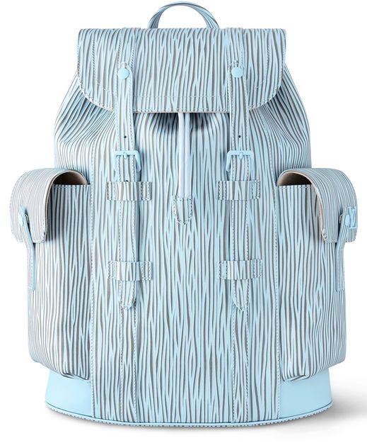 Louis Vuitton LV x Park Seo-Bo Christopher MM in Turquoise — view 1