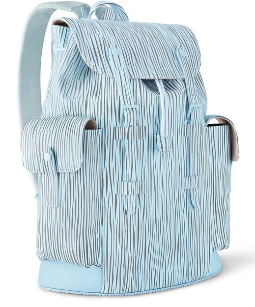Louis Vuitton LV x Park Seo-Bo Christopher MM in Turquoise — view 2