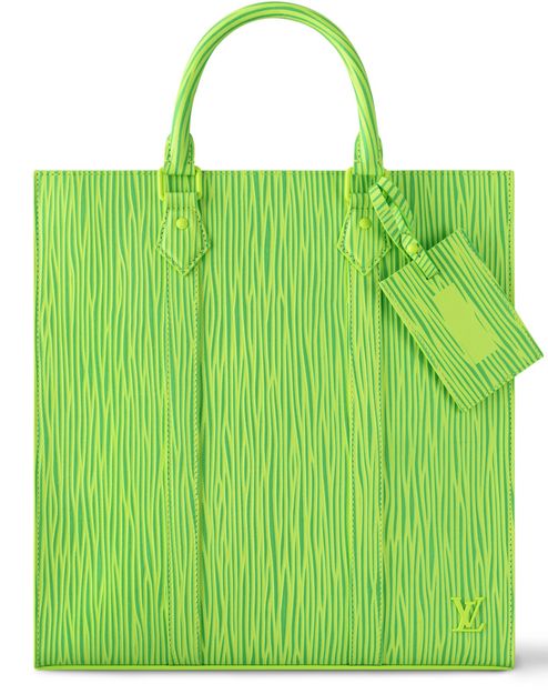 Louis Vuitton LV x Park Seo-Bo Sac Plat in Green — view 1