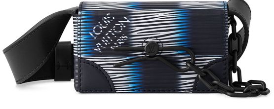 Louis Vuitton Micro Steamer in Dark Blue — view 1