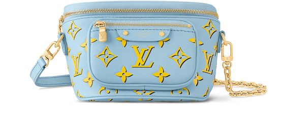 Louis Vuitton Mini Bumbag in Turquoise — view 1