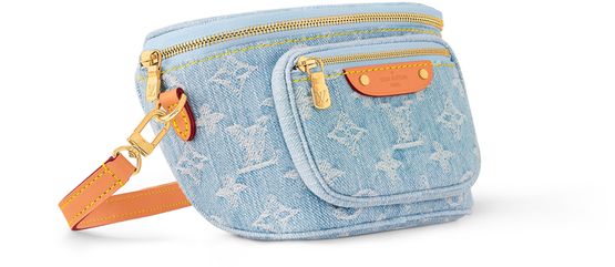 Louis Vuitton Mini Bumbag in Turquoise — view 2
