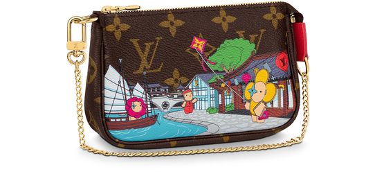 Louis Vuitton Mini Pochette Accessoires in Multicolor — view 1