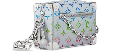 Louis Vuitton Mini Soft Trunk in Silver — view 2