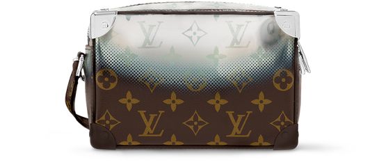 Louis Vuitton Mini Soft Trunk in Silver — view 3
