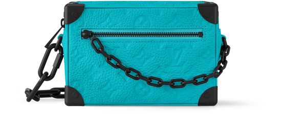 Louis Vuitton Mini Soft Trunk in Turquoise — view 1
