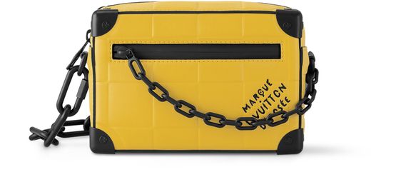 Louis Vuitton Mini Soft Trunk in Yellow — view 1