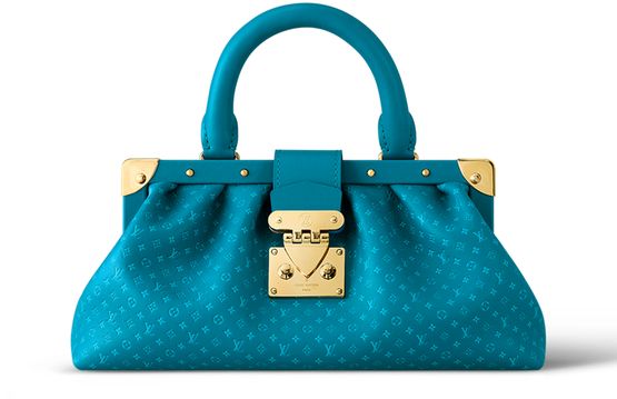 Louis Vuitton Monogram Clutch in Bleu — view 1