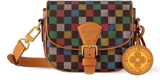 Louis Vuitton Montsouris Messenger PM in Brown — view 1