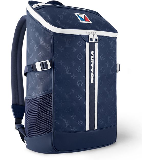 Louis Vuitton Mountain Backpack in Dark Blue — view 2