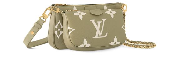 Louis Vuitton Multi Pochette Accessoires in Khaki — view 2