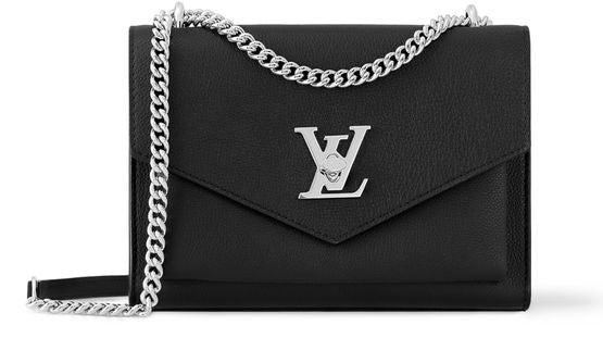 Louis Vuitton Mylockme Chain Bag in Black — view 1