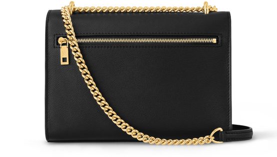 Louis Vuitton MyLockMe Chain Bag in Black — view 3