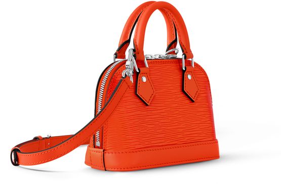 Louis Vuitton Nano Alma bag in Orange — view 2