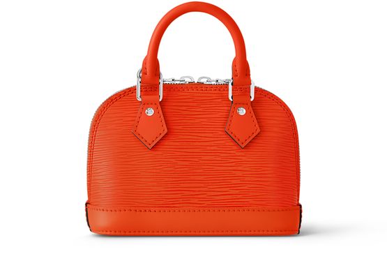 Louis Vuitton Nano Alma bag in Orange — view 3