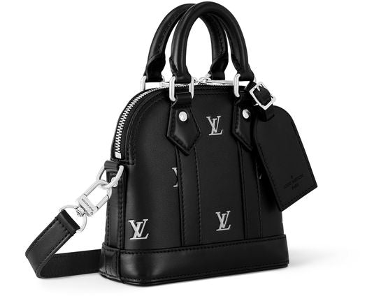 Louis Vuitton Nano Alma in Black — view 2