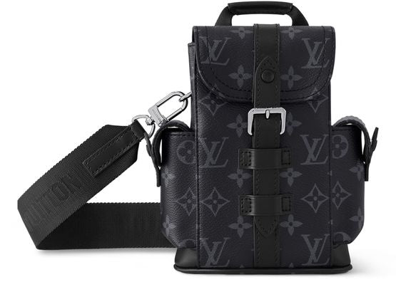 Louis Vuitton Nano Christopher in Black — view 1