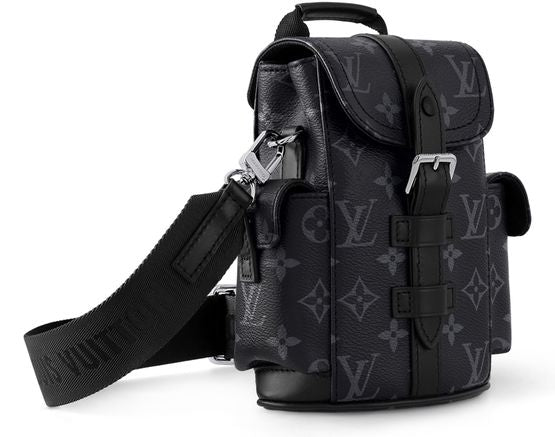 Louis Vuitton Nano Christopher in Black — view 2