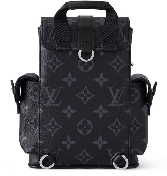 Louis Vuitton Nano Christopher in Black — view 3