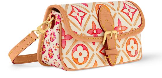 Louis Vuitton Nano Diane in Orange — view 2