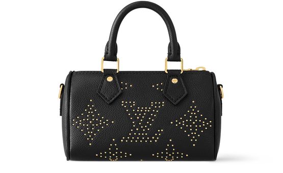Louis Vuitton Nano Speedy in Black — view 1